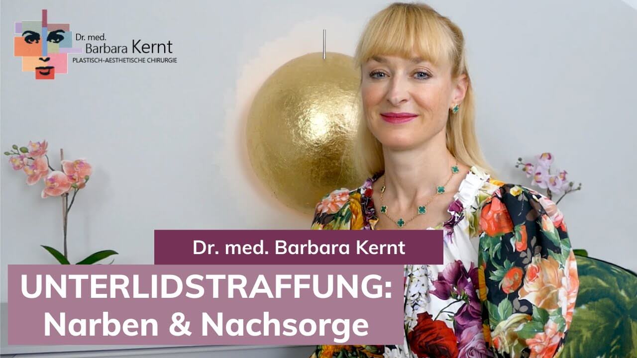 Video zur Nachsorge Unterlidstraffung in München - Dr. Barbara Kernt