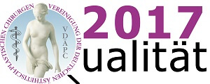 Qualitätslogo VDÄPC 2017, Dr. Barbara Kernt, Praxisklinik Grünwald 