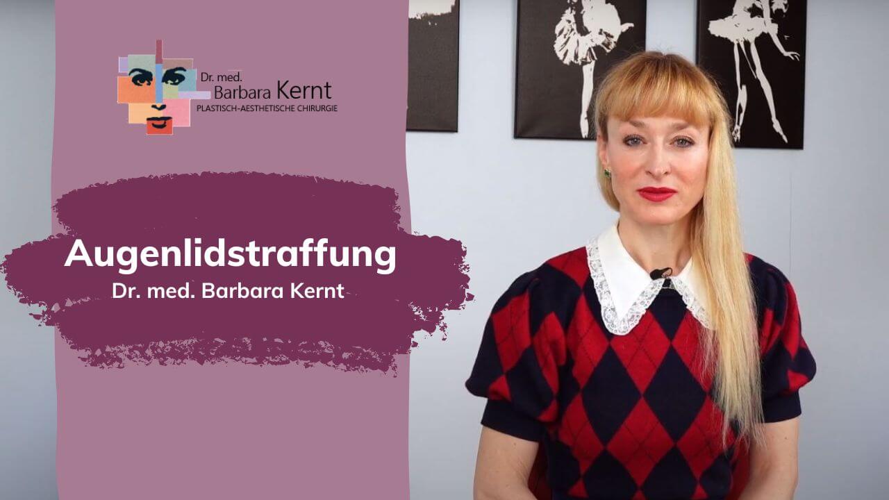 Video zu Augenlidstraffung in München - Dr. Barbara Kernt