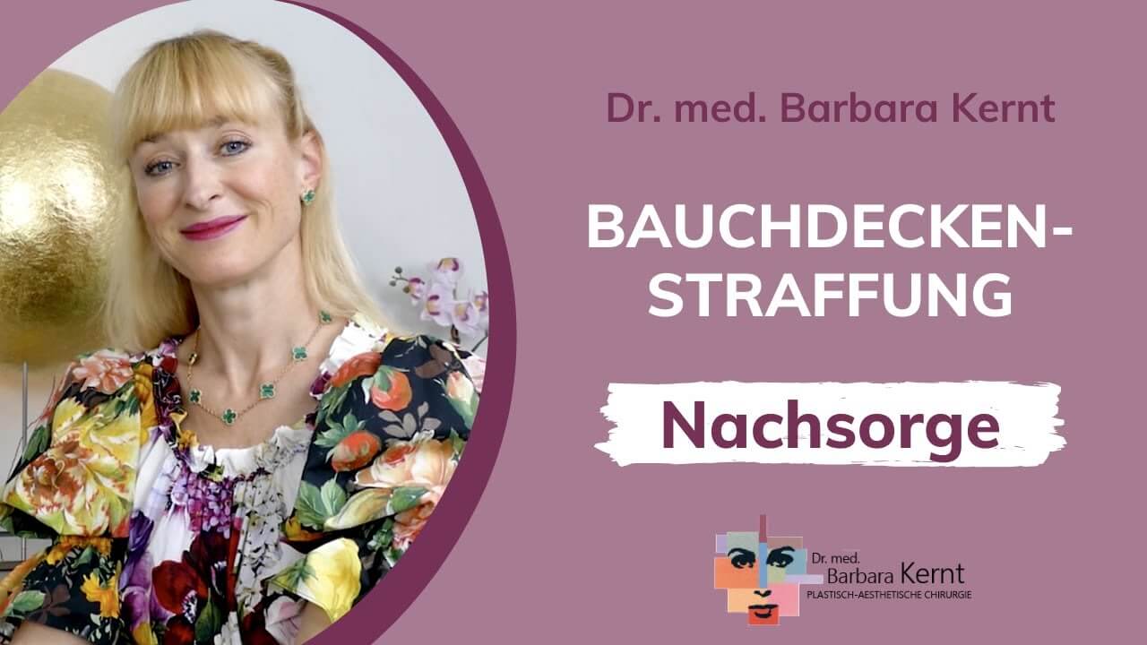 Video zur Nachsorge Bauchdeckenstraffung in München - Dr. Barbara Kernt