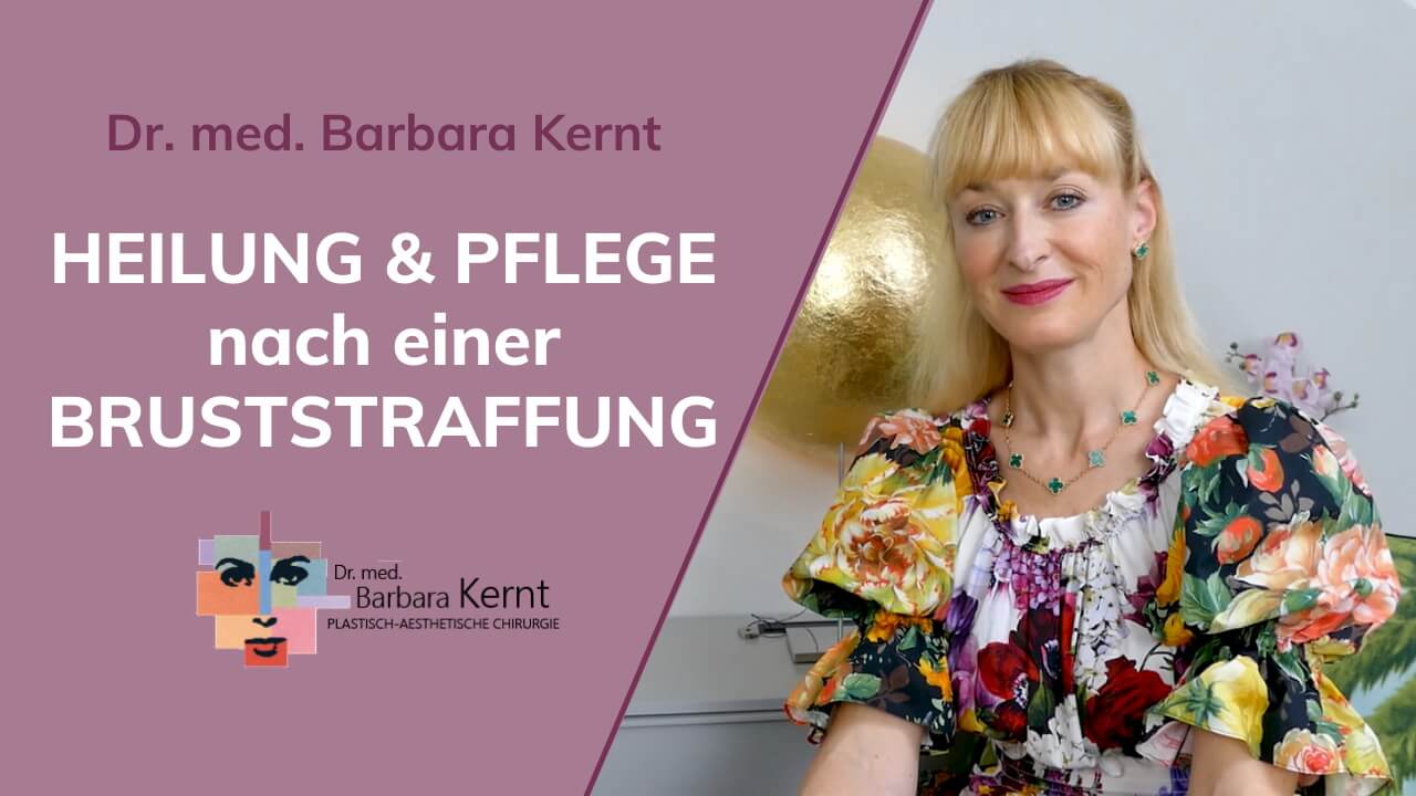 Video zur Nachsorge Bruststraffung in München - Dr. Barbara Kernt