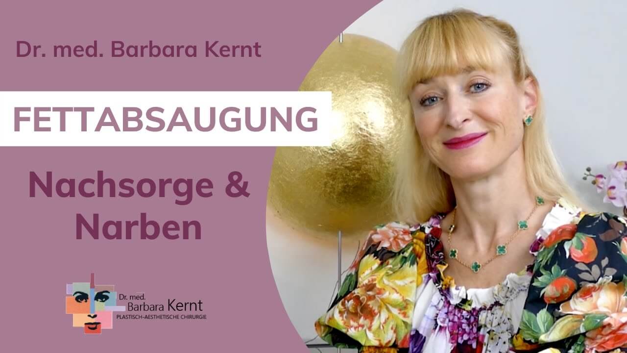 Video zur Nachsorge Fettabsaugung in München - Dr. Barbara Kernt