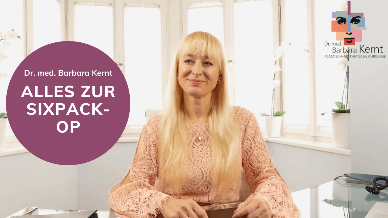 Video zur Sixpack-OP in München - Dr. Barbara Kernt